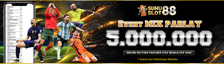🎉 Event Parlay Berhadiah Hingga Rp.5.000.000 🎉